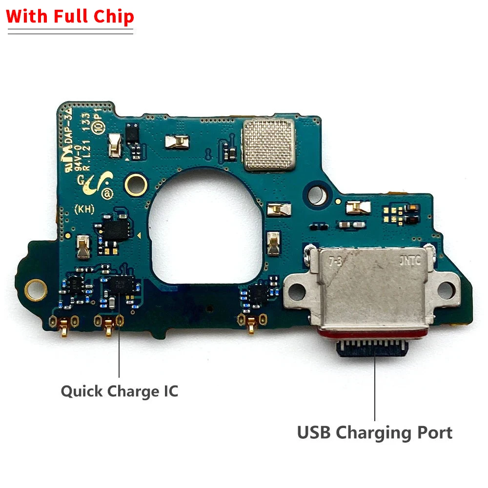 Puerto de carga USB, Conector de base, placa de micrófono, Cable principal, reemplazo para Samsung S20 Fe 4G G780F / 5G G781V, nuevo