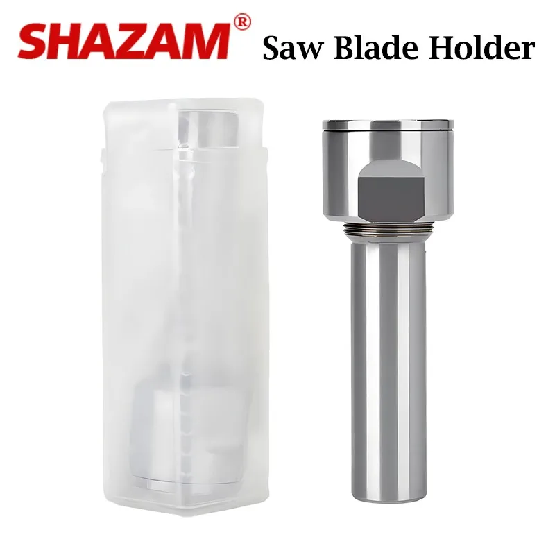 SHAZAM Tungsten Steel Saw Blade Holder CNC Circular Saw Blade Milling Cutter Tool Holder Centering Machine Extension Rod