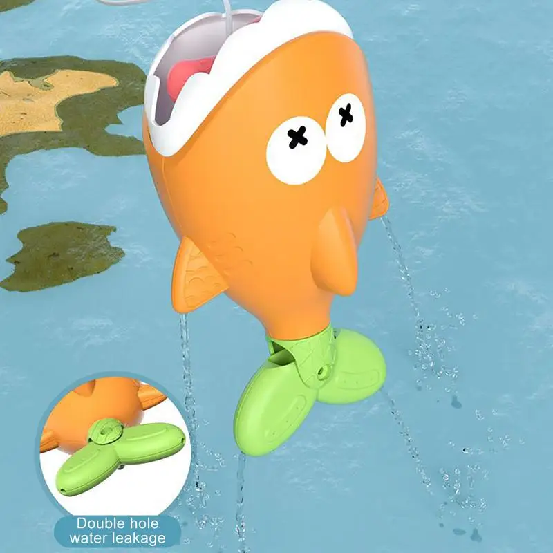 Shark ลอยน้ําของเล่นตลก Shark อ่างอาบน้ําของเล่นที่มีสีสัน Fine Motor Skill การเรียนรู้เกมการศึกษาก่อนวัยเรียนกิจกรรมสําหรับ