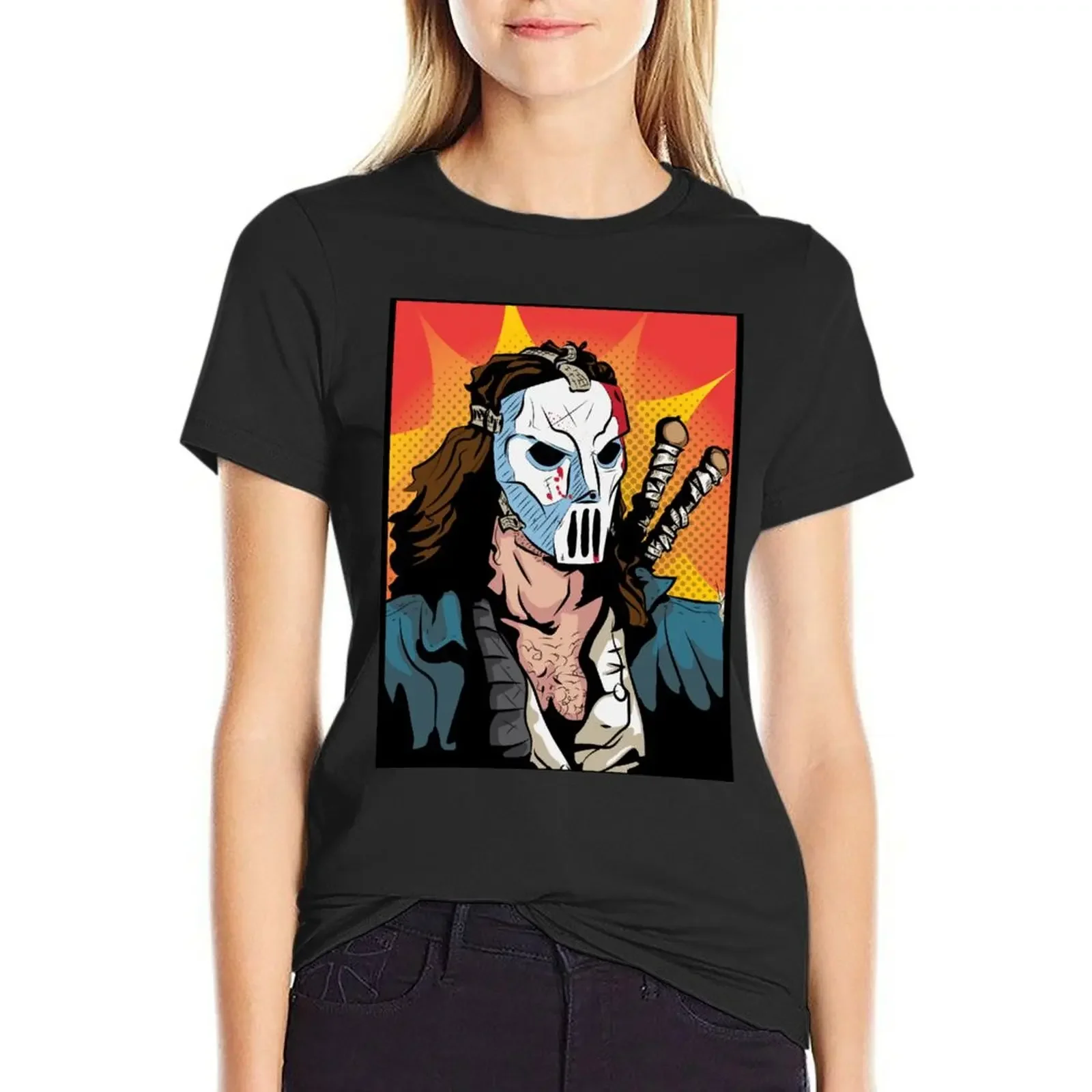 

Mighty Casey T-Shirt plus size tops tees heavyweights hippie clothes black t shirts for Women