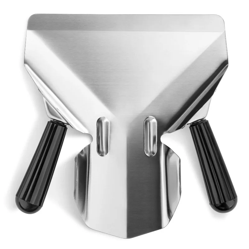 New 1/2pc Handles Chip Scoop Food Grade Popcorn Bagger Kitchen French Fries Shovel Fry Scoop Shovel Fries Packaging Kitchen Tool