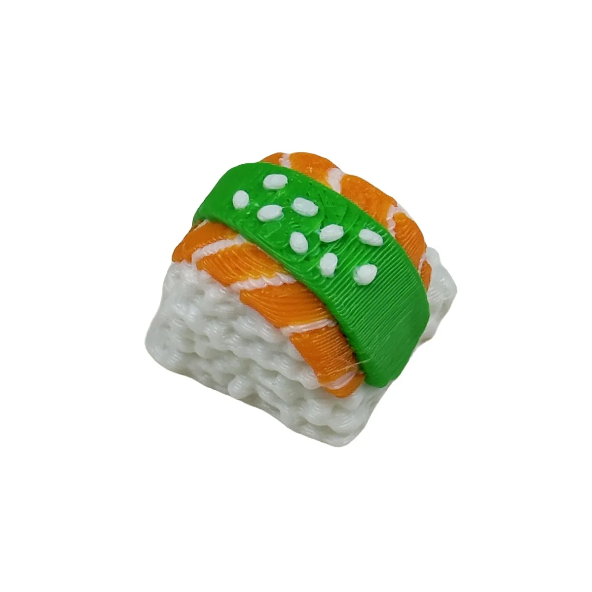 2024 new personality resin food sushi key cap manual play food cross axis mechanical keyboard key cap