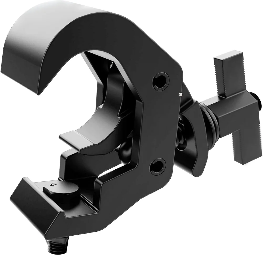 1/4pcs Heavy Duty Clamp Hooks Adjustable stage Lamp Hooks Aluminum Premium Pro Truss Clamps for Use on 35mm-68mmTrusses 250 KG