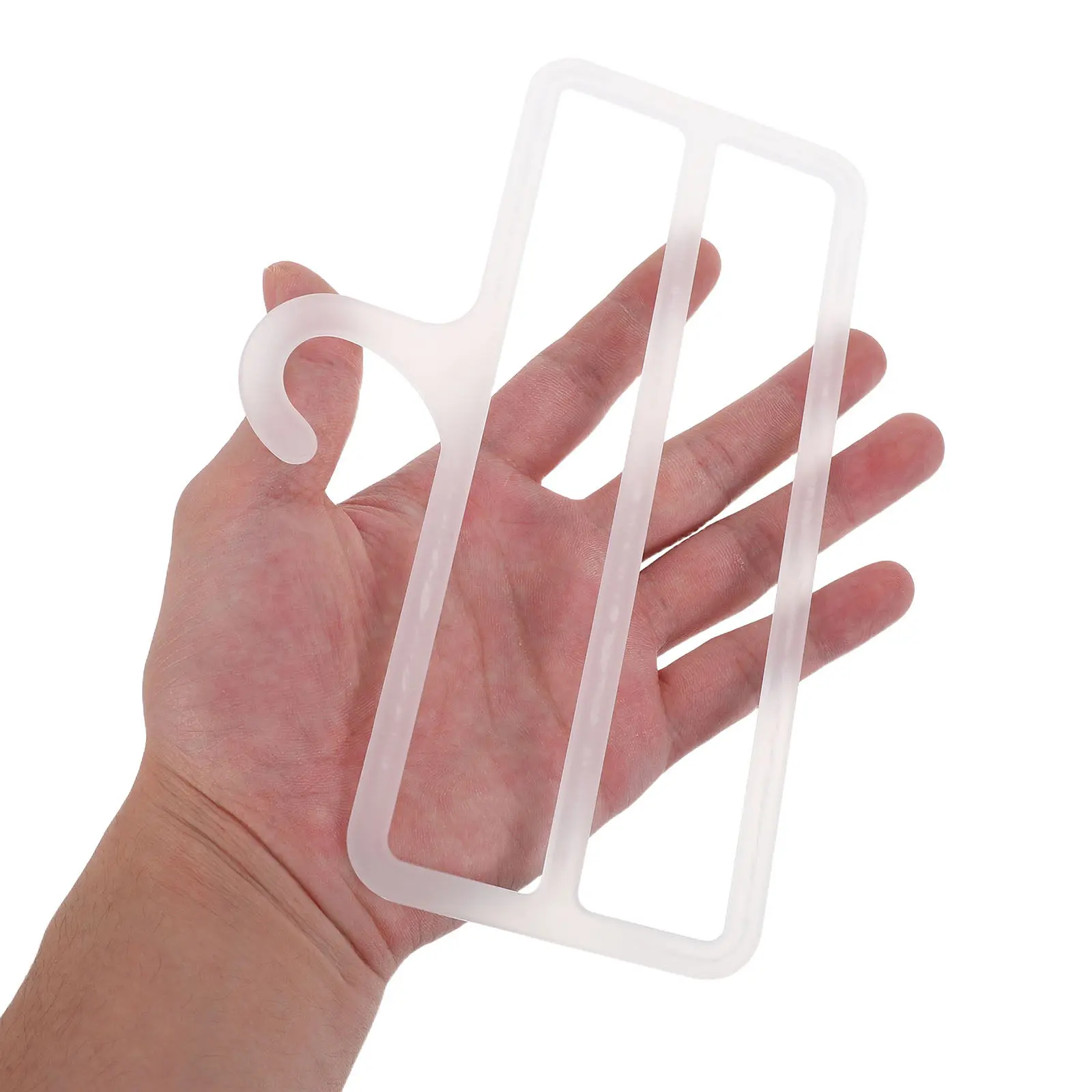 20Pcs Scarf Organizer Double Layer Plastic Towel Hanger ABS Scarf Holder Retail Display Rack Hijab Leggings Storage Space Saving