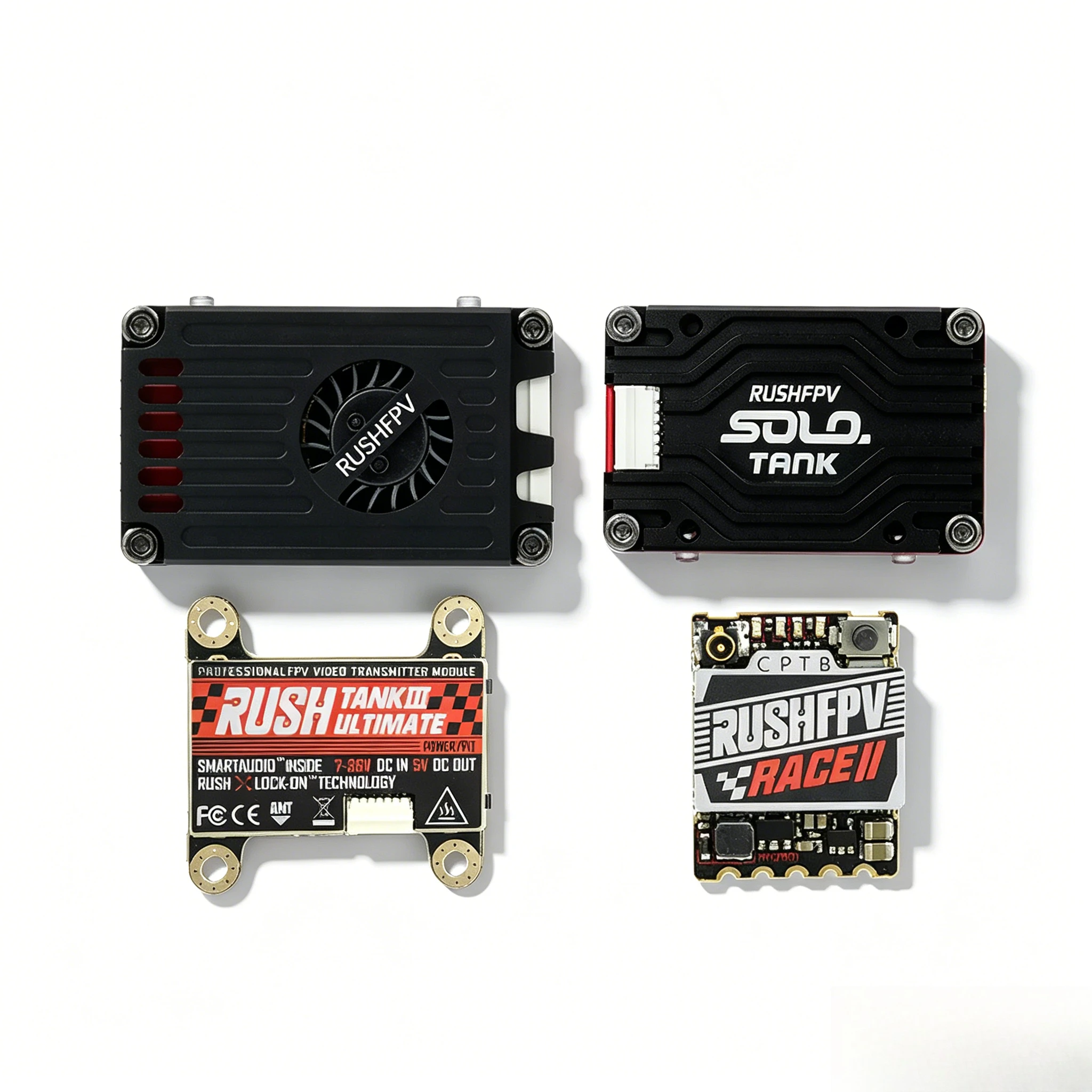 Foxeer Reaper Extreme 2.5W Vtx - RUSHFPV 5.8G Analog VTX SOLO 1600mW