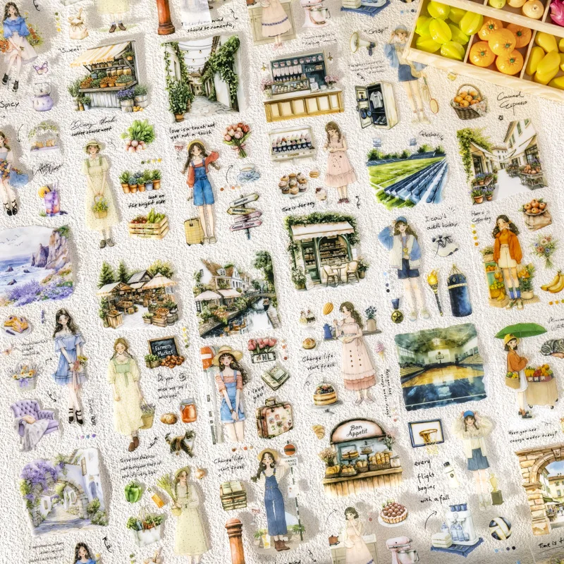 Mr. Paper - Cinta Adhesiva Decorativa para Scrapbooking, 200 cm/rollo, Cinta Adhesiva para Diario, Cinta Adhesiva Decorativa para Álbumes de Recortes