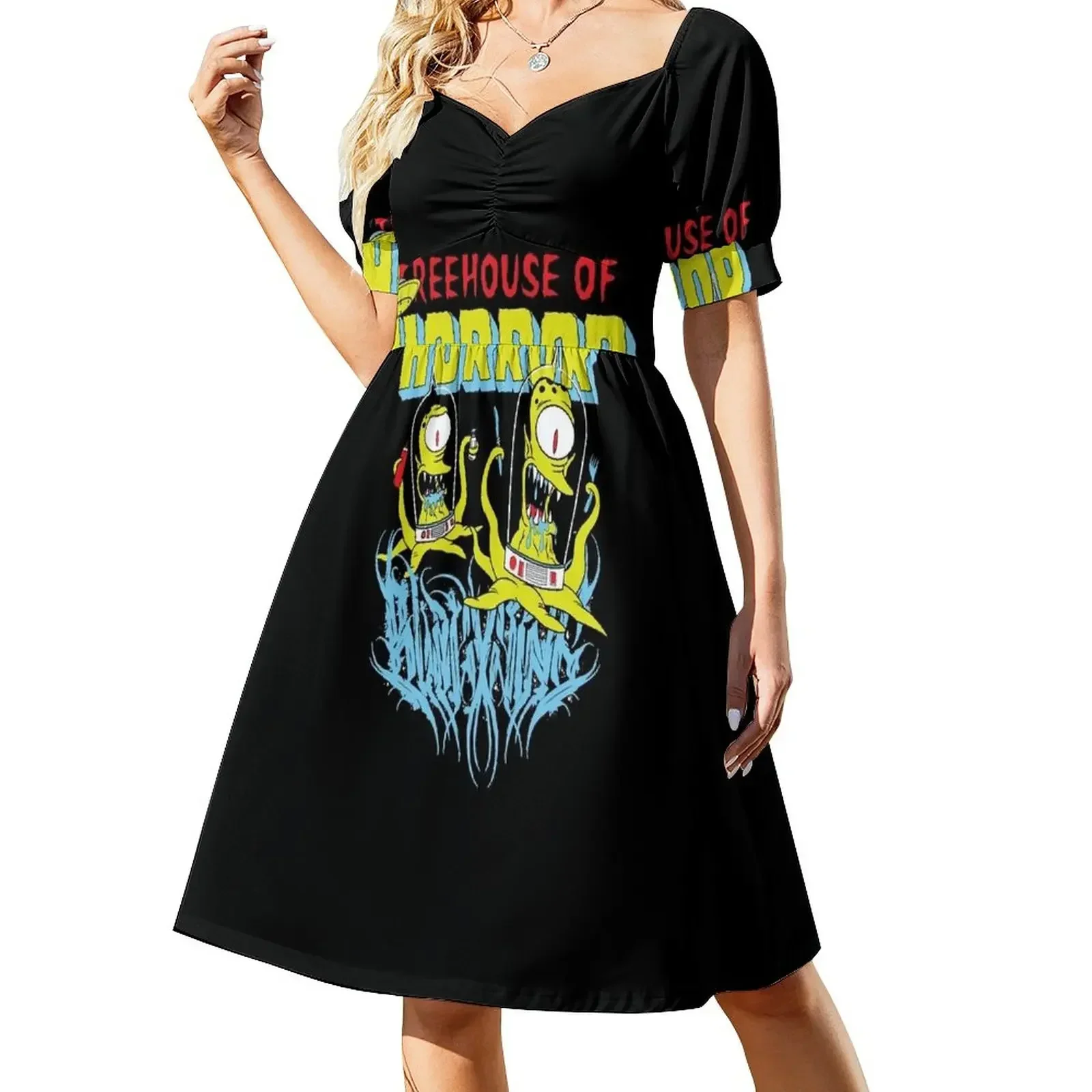 

Treehouse of Horror Kang and Kodos Sleeveless Dress elegant dresses plus sizes summer dresses for women 2025 Dress