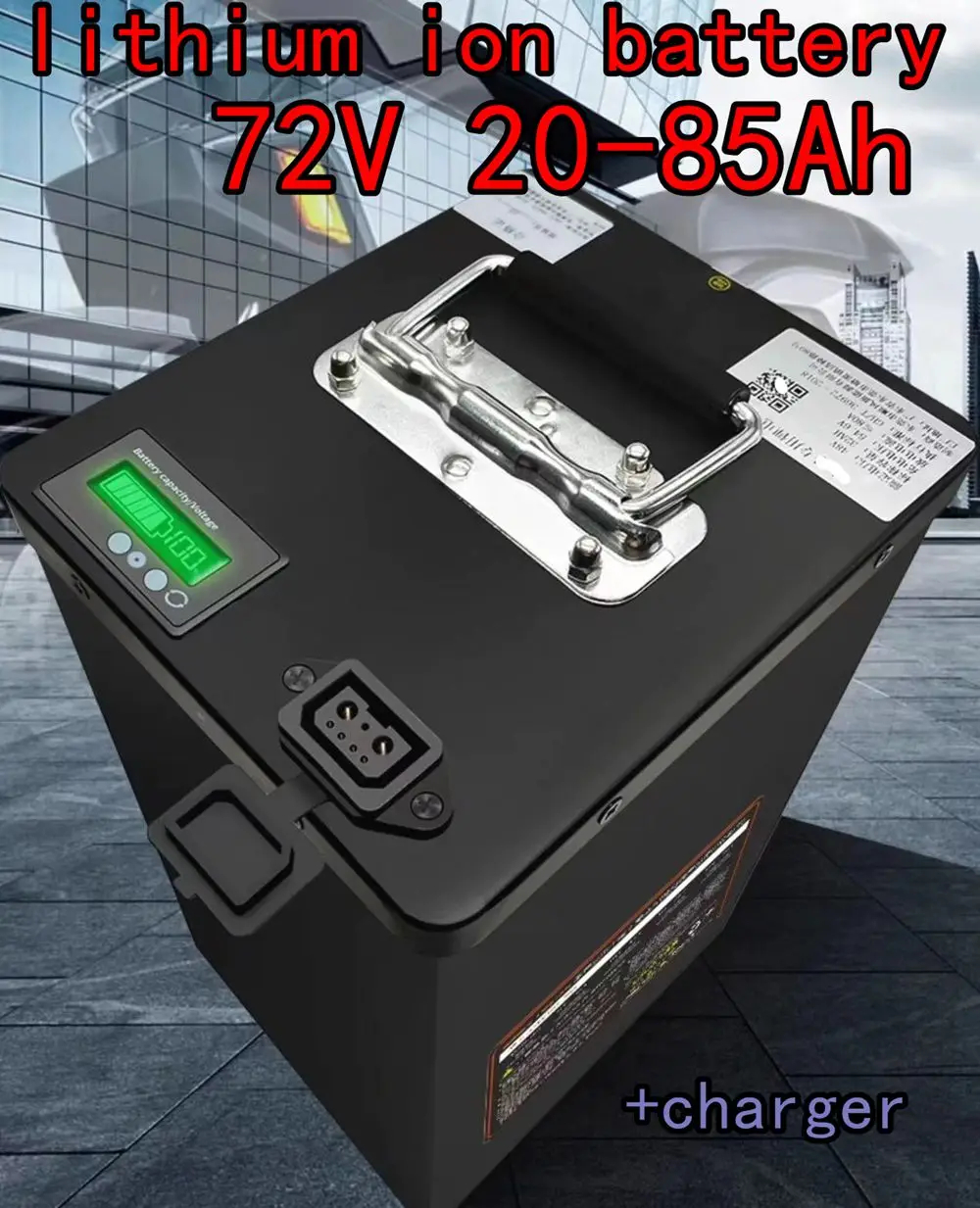 

72V 20AH 30AH 50AH 60AH 70AH Lithium -ion battery with BMS for motorcycle electric car pedal energy golf cart