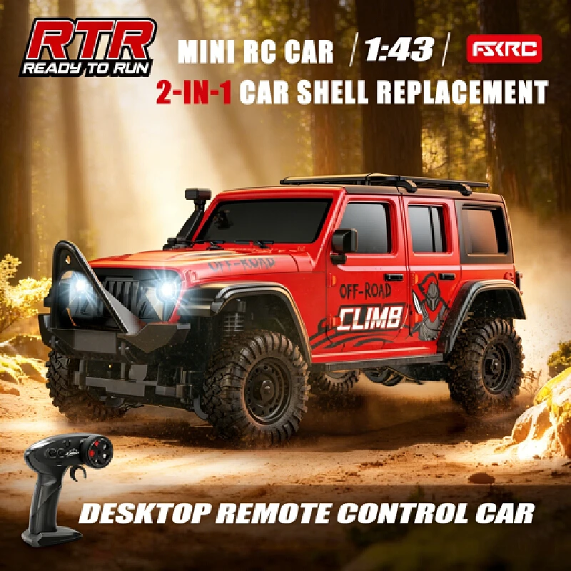 

В наличии: Радиоуправляемый внедорожник HuangBo 1:43 4WD, полноприводный, с пропорциональным управлением, с двумя кузовами, амортизацией, модель для детей
