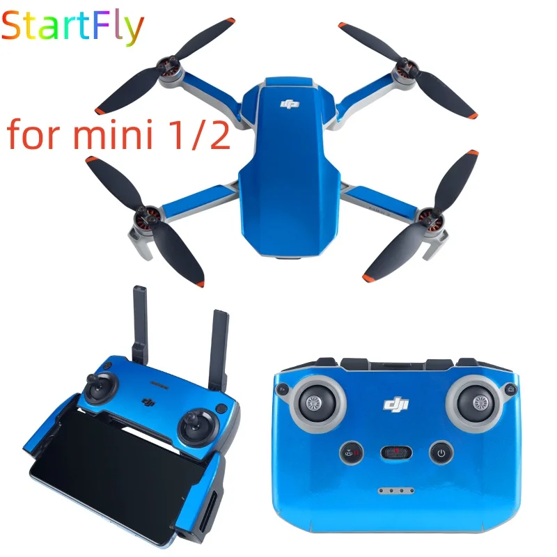 StartFly DJI mini 2 Stickers Skin For DJI mini 1/2 SKin DJI mini 2 Decorative Stickers Anti-scratch Camera protective film