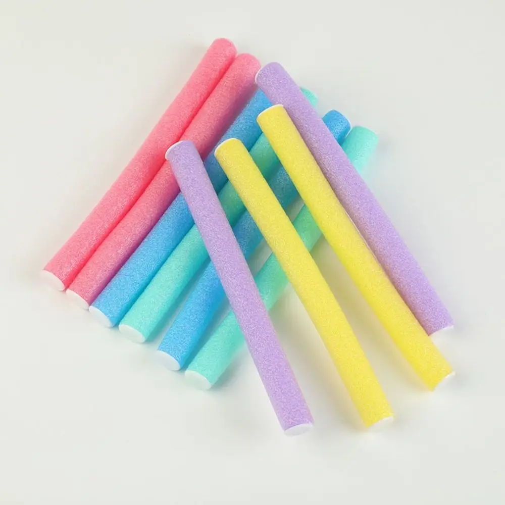 Styling Colorful Perm Curling Bar Random Color DIY Sponge Curling Iron Soft Foam Soft Foam Bendy Twist Curls Hair Rollers