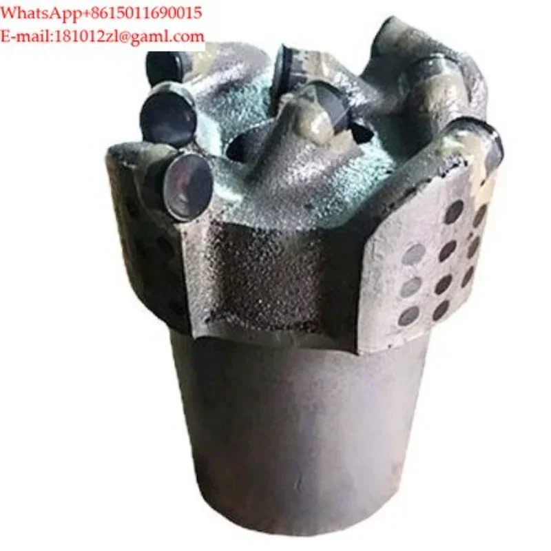 Customized drilling diamond composite bit Tungsten carbide sintered rock arc cone water well PDC bit