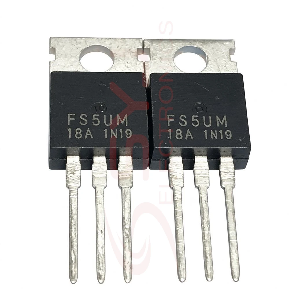 5PCS FS5UM-18A 900V 5A FDP3652 100V 61A MIP2E1DMY BUK7540-100A 100V 37A FDP023N08B 75V 242A NTP6N65G 650V 6A TO-220