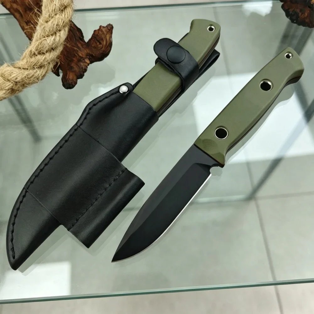 

Премиальный нож EDC с фиксированным клинком BM 163, сталь D2 и рукоять G10, многофункциональный уличный нож для кемпинга, походов и повседневного использования