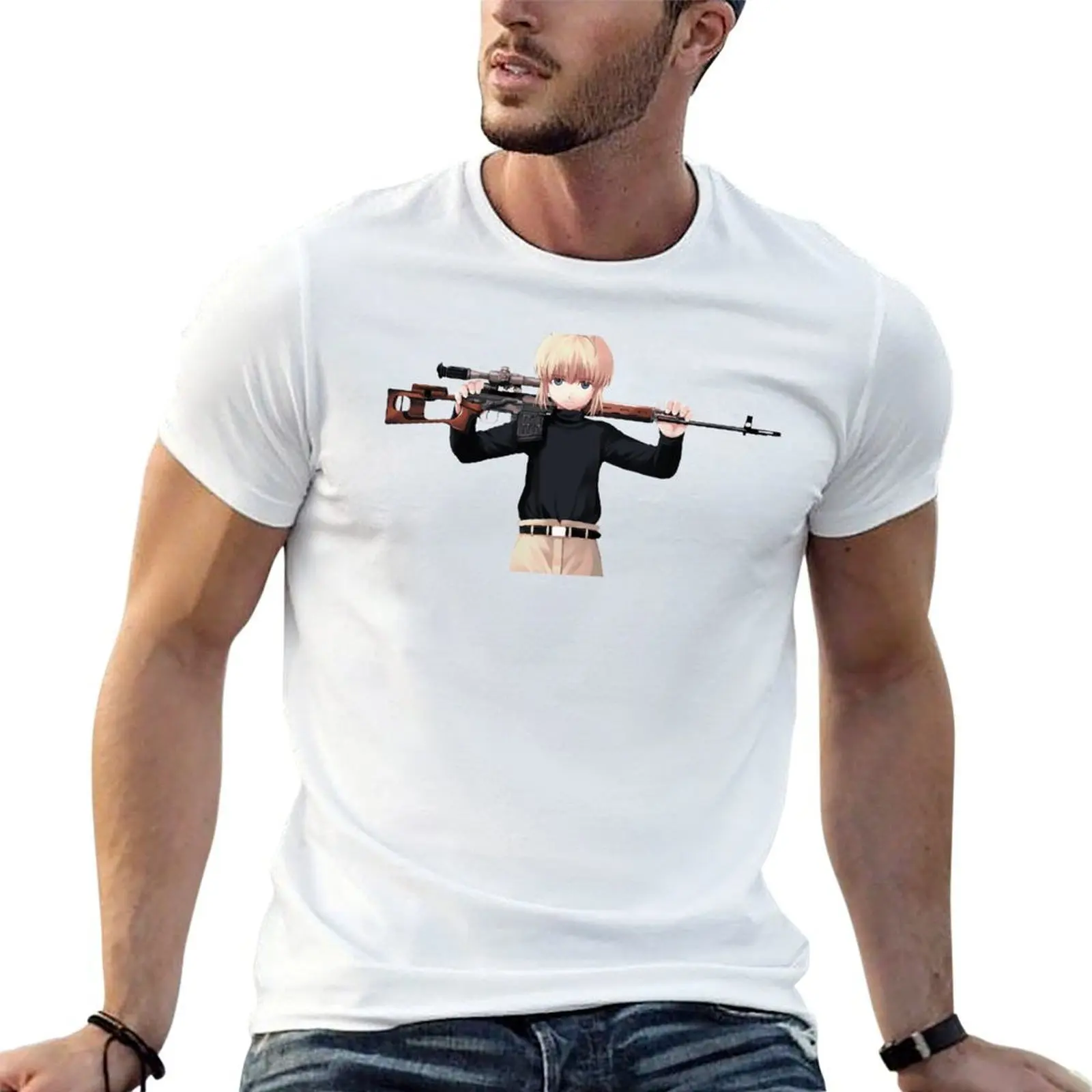 Rico T-Shirt Plus Size Basic Cotton T-Shirt