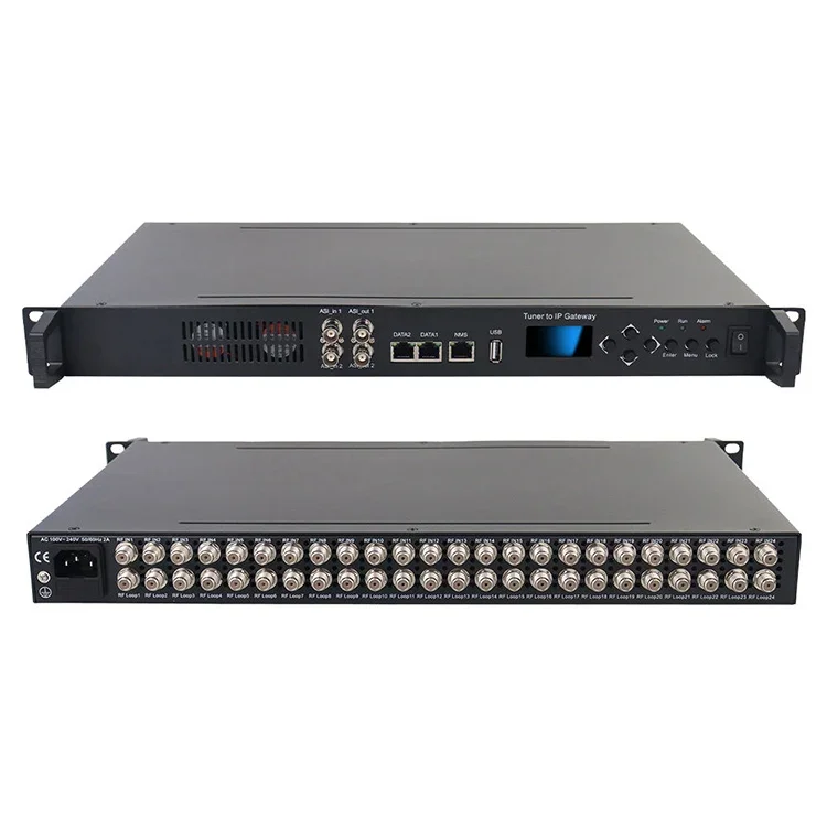 

FN3508 Digital TV & IPTV Tuner 16*FTA DVB-S/S2 DVB-C/T/T2/ISDB-T/ATSC IP Gateway for IPTV Systems