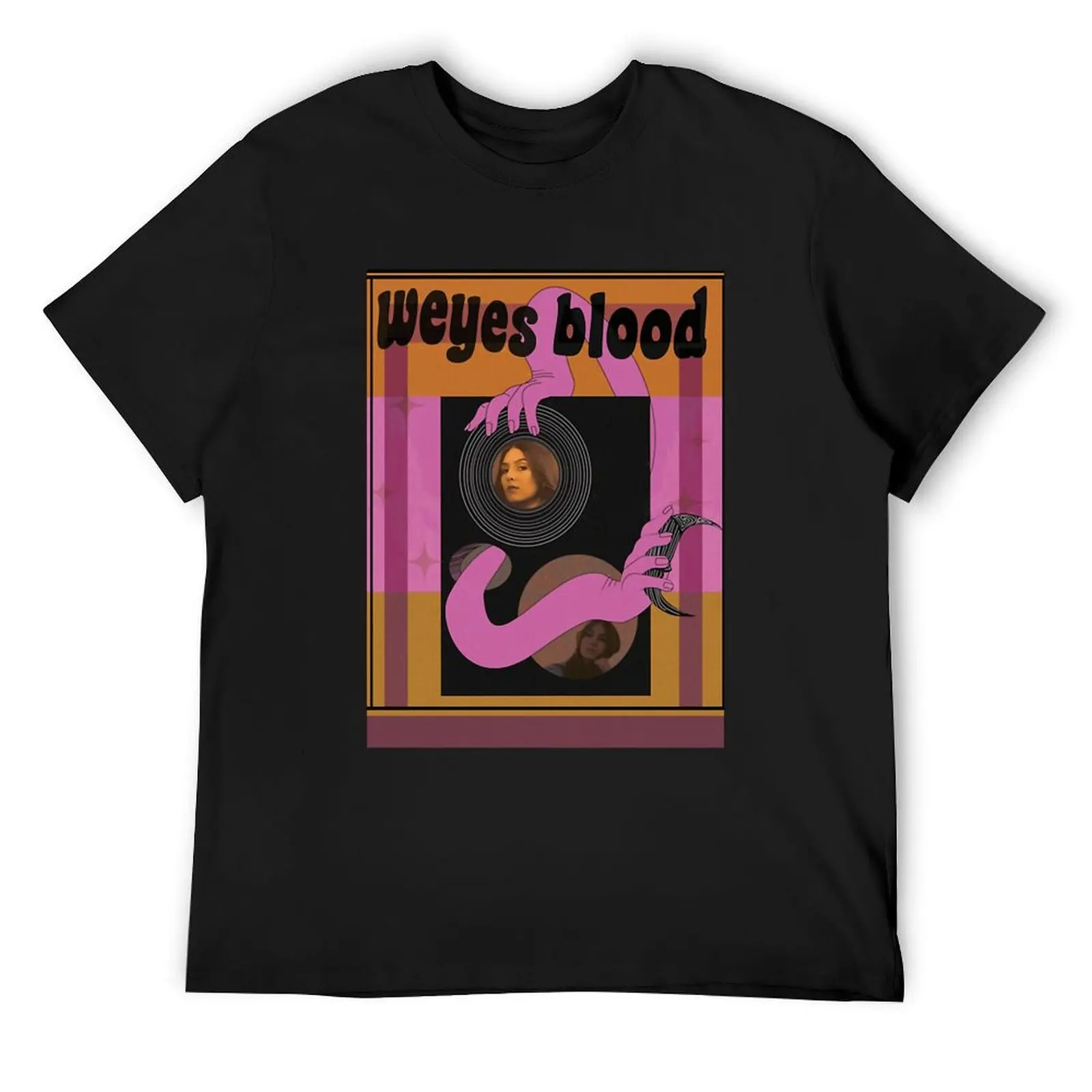 Weyes Blood Unofficial Merch Tarot Card T-Shirt kawaii clothes plain anime figures baggy shirts cotton t shirt men