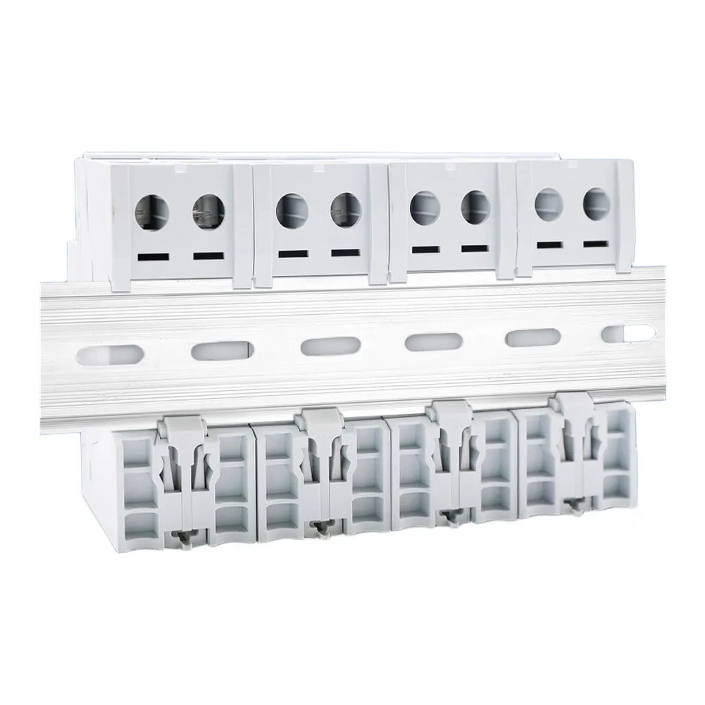 4P 385V AC 100kA For Surge Protector Arrester With Flame Retardant Housing Rail Mount For Household Circuit Breaker Accessories