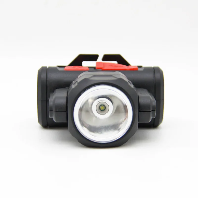 Lampe frontale rotative à LED Rechargeable, double éclairage, idéal pour la pêche