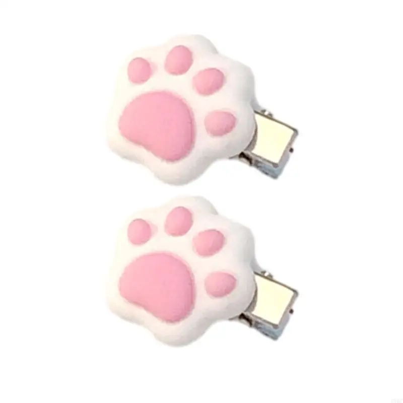 

39BC Sweet Girls Hair Clip Mini Paw Hairpin for Carnival Christmas Party