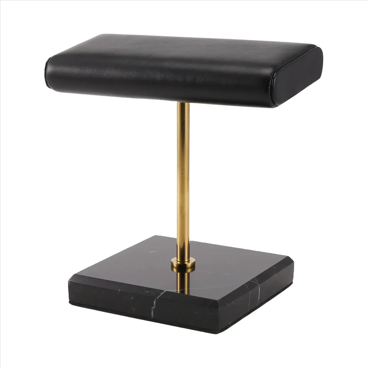 ABQR Zwart Marmeren Basis Horlogestandaard Gouden Metalen Staaf Display Props Armband Sieraden Verlengen Plaatsing Stand
