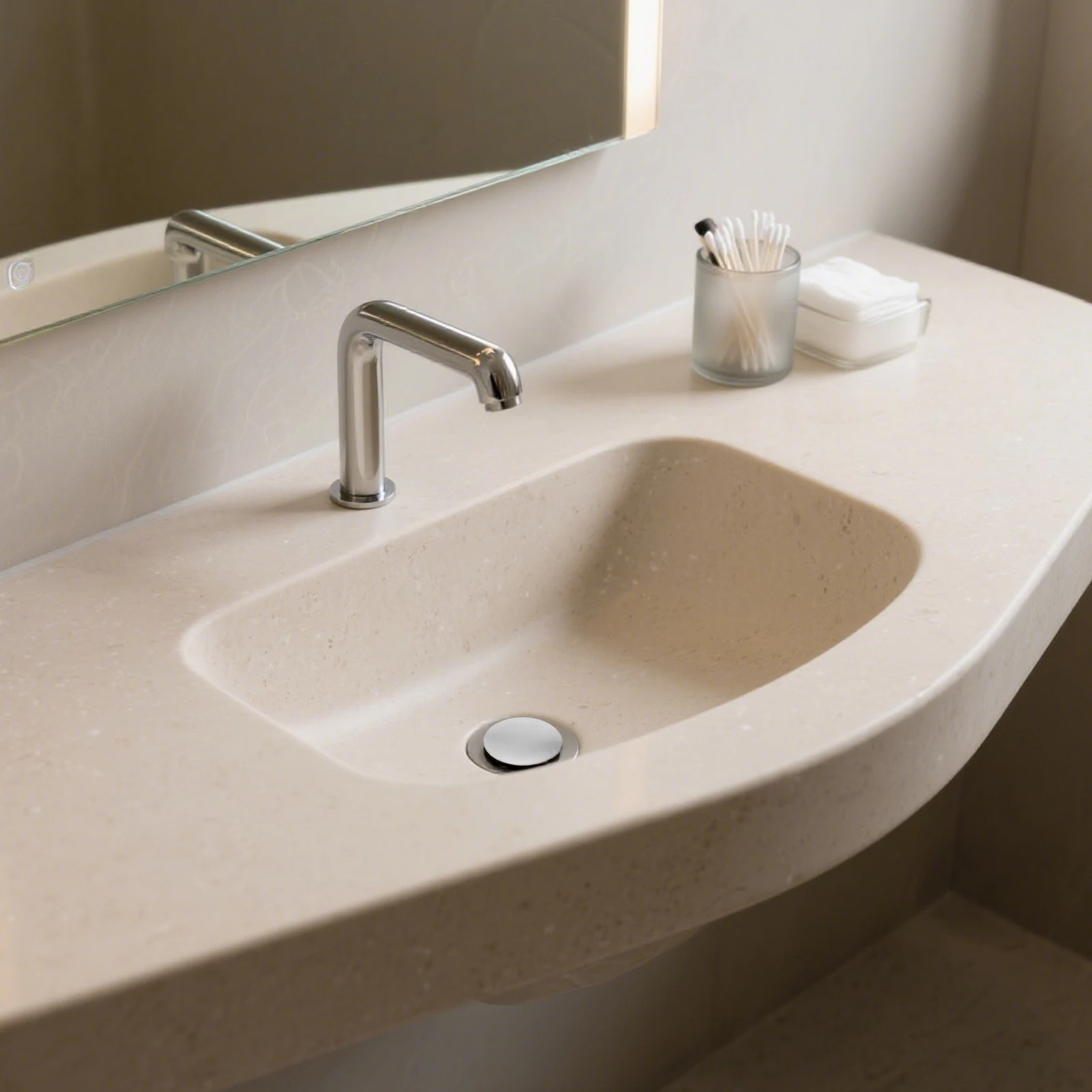 2 قطعة الفولاذ المقاوم للصدأ المطبخ صنبور ثقب غطاء غطاء دائم ل 31-40 مللي متر بالوعة ثقب المطبخ تنظيف الملحقات