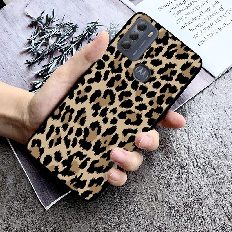 Leopard Phone Case For Moto G84 G22 G32 G42 G52 G62 G53 G72 G60 G60S G24 G10 G20 G30 G13 G50 G 5G G Pure - view 6