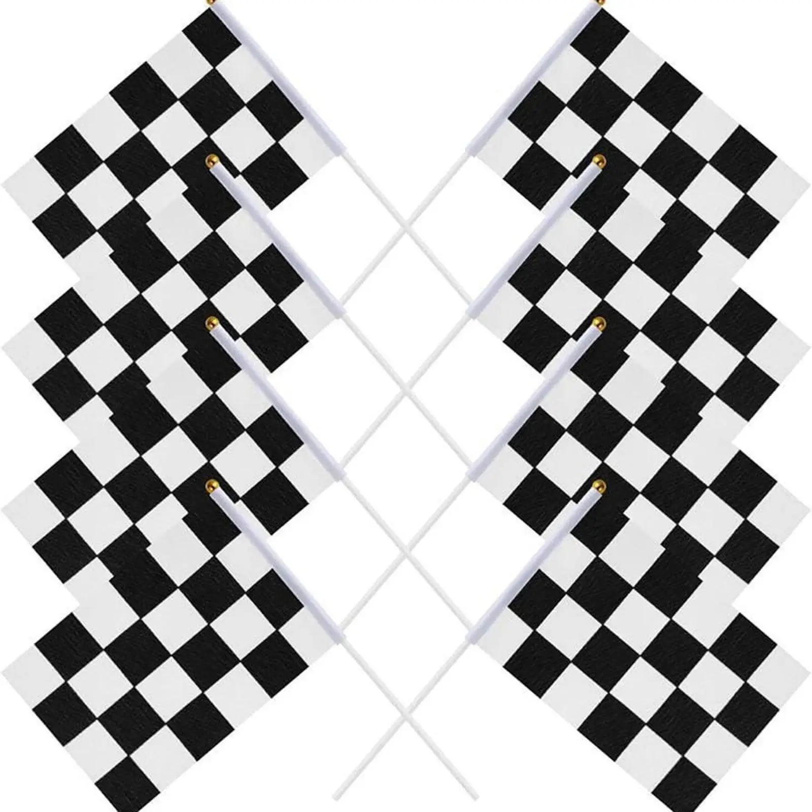

Racetrack Floor Runners Polyester Checkered Mat Party Decoration Set Traffic Backdrop for Racing Birthday Events