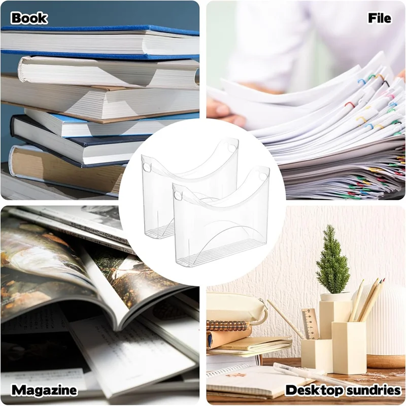 

ABYN-4 упаковка пластиковый органайзер для хранения бумаги для скрапбукинга с ручкой, виниловые листы, для домашнего офиса, гаража