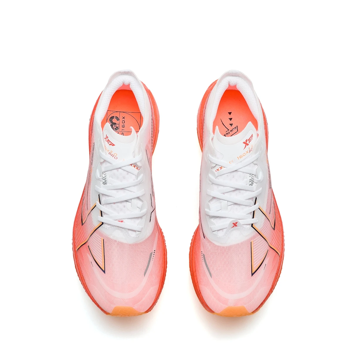 Xtep 160X 3.0 PRO احذية الجري للرجال الصيف متعدد المشهد لوحة الكربون احذية الجري تنفس سباق أحذية رياضية 976419110086