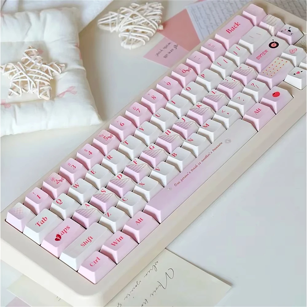 

Personalized Keycap 152 Keys, Cherry/MOA PBT Notebook Theme for MX Switch 60/84/90/104/108 Mechanical Keyboard