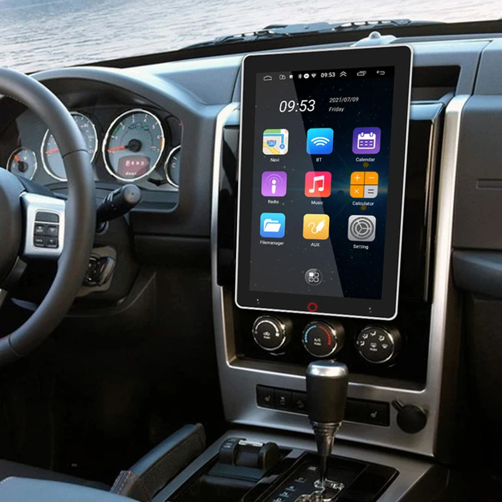 

10,1-дюймовый автомобильный мультимедийный проигрыватель с беспроводным CarPlay, Android Auto, GPS, Wi-Fi, Bluetooth, FM-радио и Android 13 для автомобиля