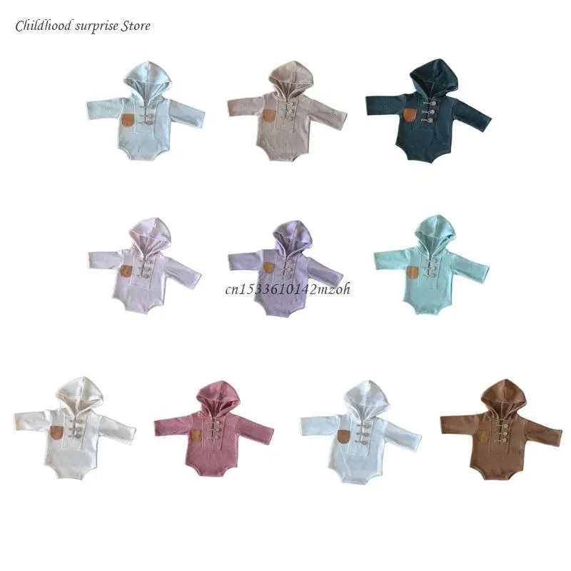 

Photography Props for Baby Girls Boys 0-2M Unisex Romper Photo Jumpsuits Monthly Party Photo Clothes Newborn Photo Dropship