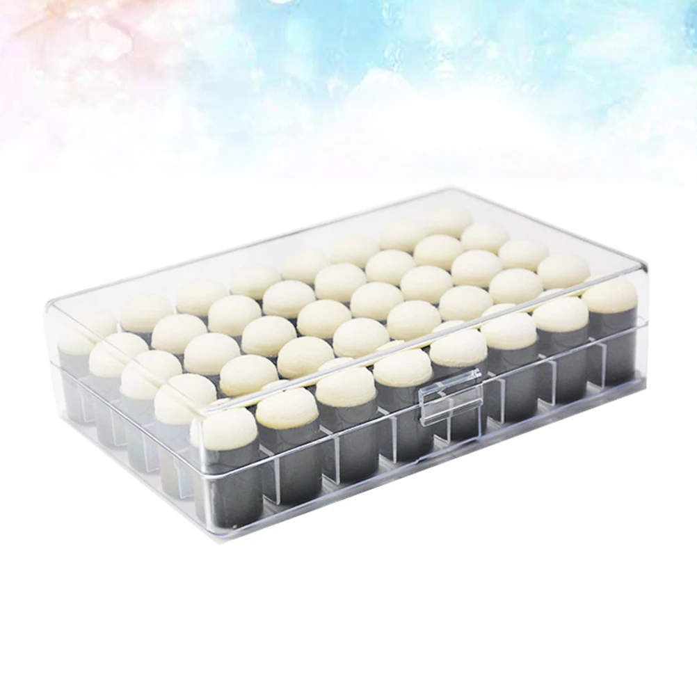 

40pcs Finger Stamp Pad Durable Lightweight Diy Ink Pad For Craft Art Projects Practical Smudge Tool Fashionable Coloring