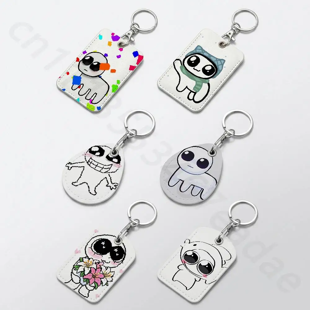 TBH Autism Creature Yippies Keychain Card Holder, Badge Credit Card Holder, Student ID Card Holder