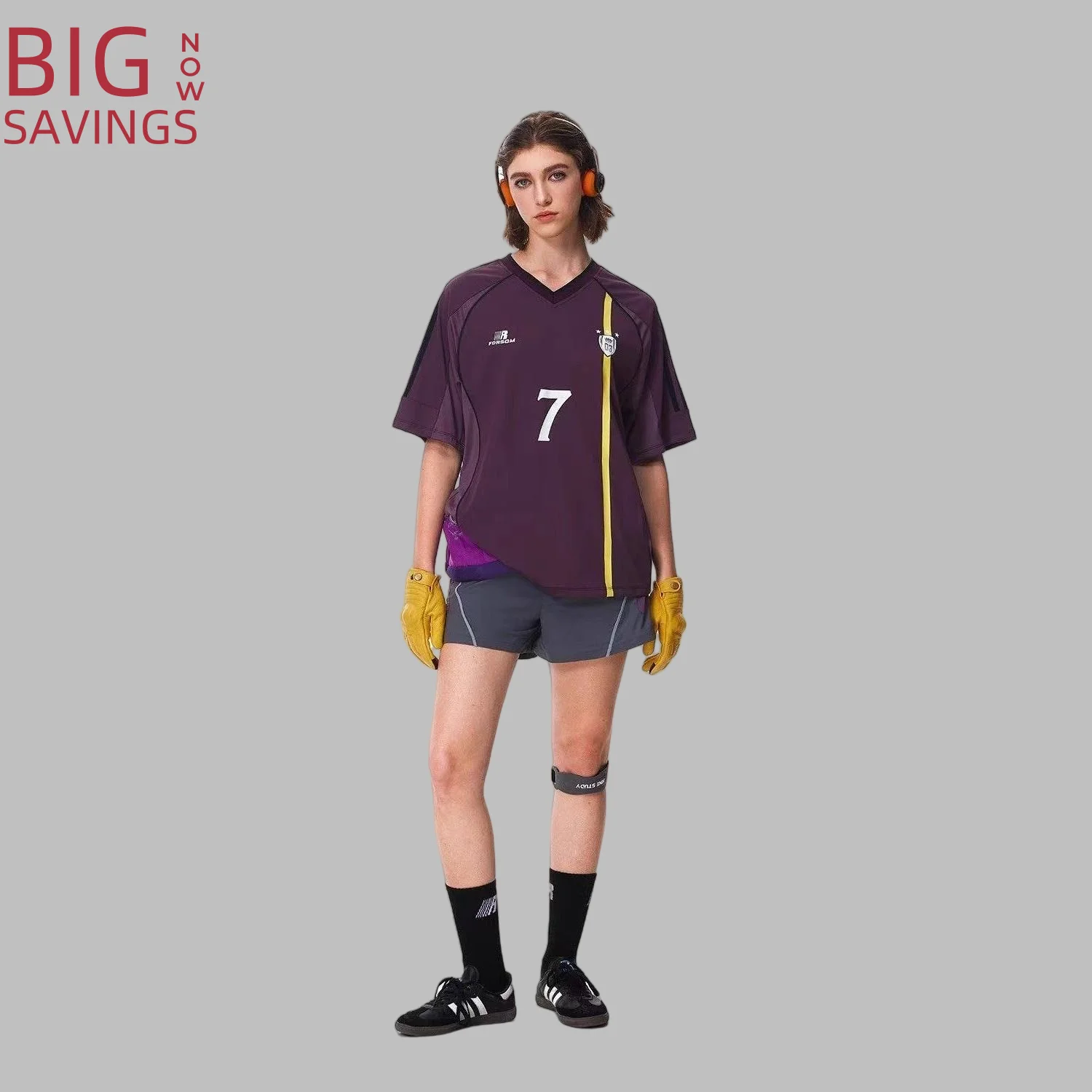 

2025 Summer American Hot Sale Fashion Letter 7 Printed Adult Couple T-Shirt Comfortable Sports Hip Hop Casual Short Sleeve