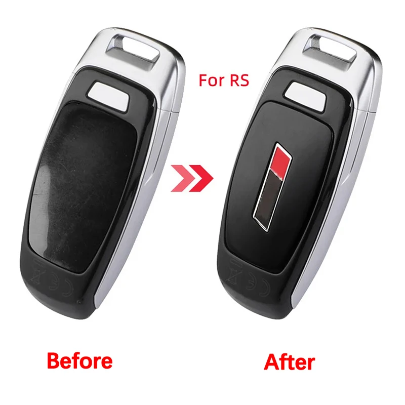 CS008044 For Audi A4 A5 05 07 08 TT Remote RS S Replacement MLB-Key Back Shell Smooth Frosted Back Cover