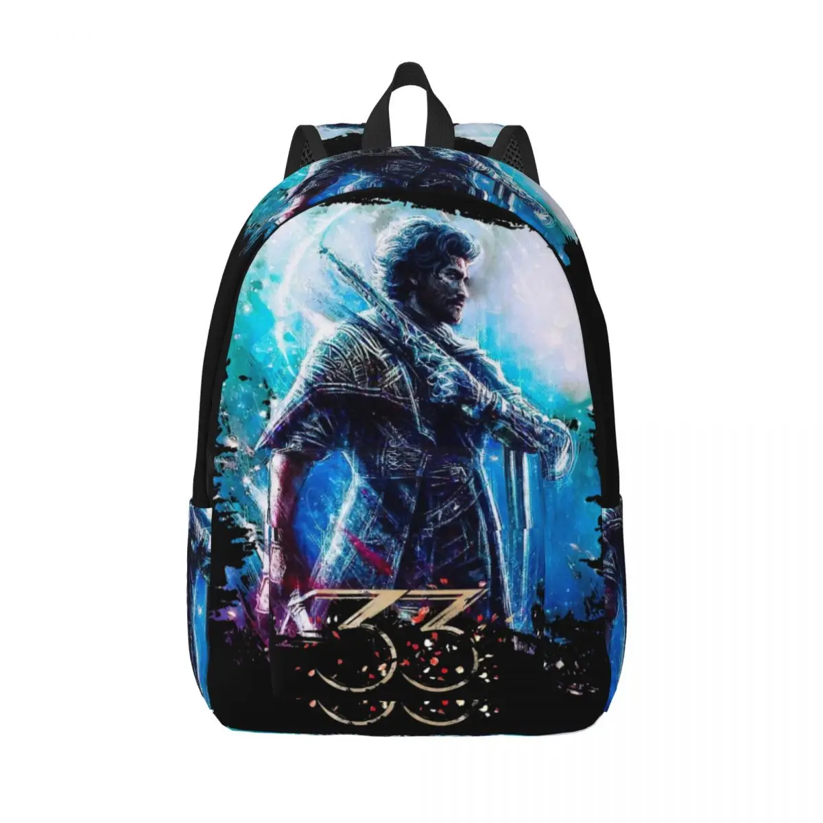 

Gustave Expedition 33 Videogame Backpack for Men Women Cool Student Hiking Travel Daypack Laptop Canvas Bags Outdoor