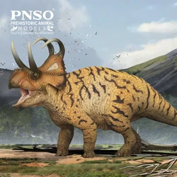 PNSO Prehistoric Dinosaur Models:41 Perez The Machairoceratops
