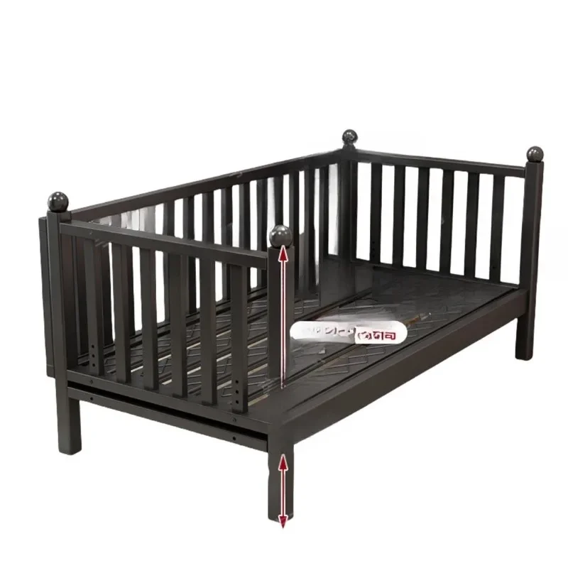 Children's splicing, with guardrail, adjustable baby, widened bedside