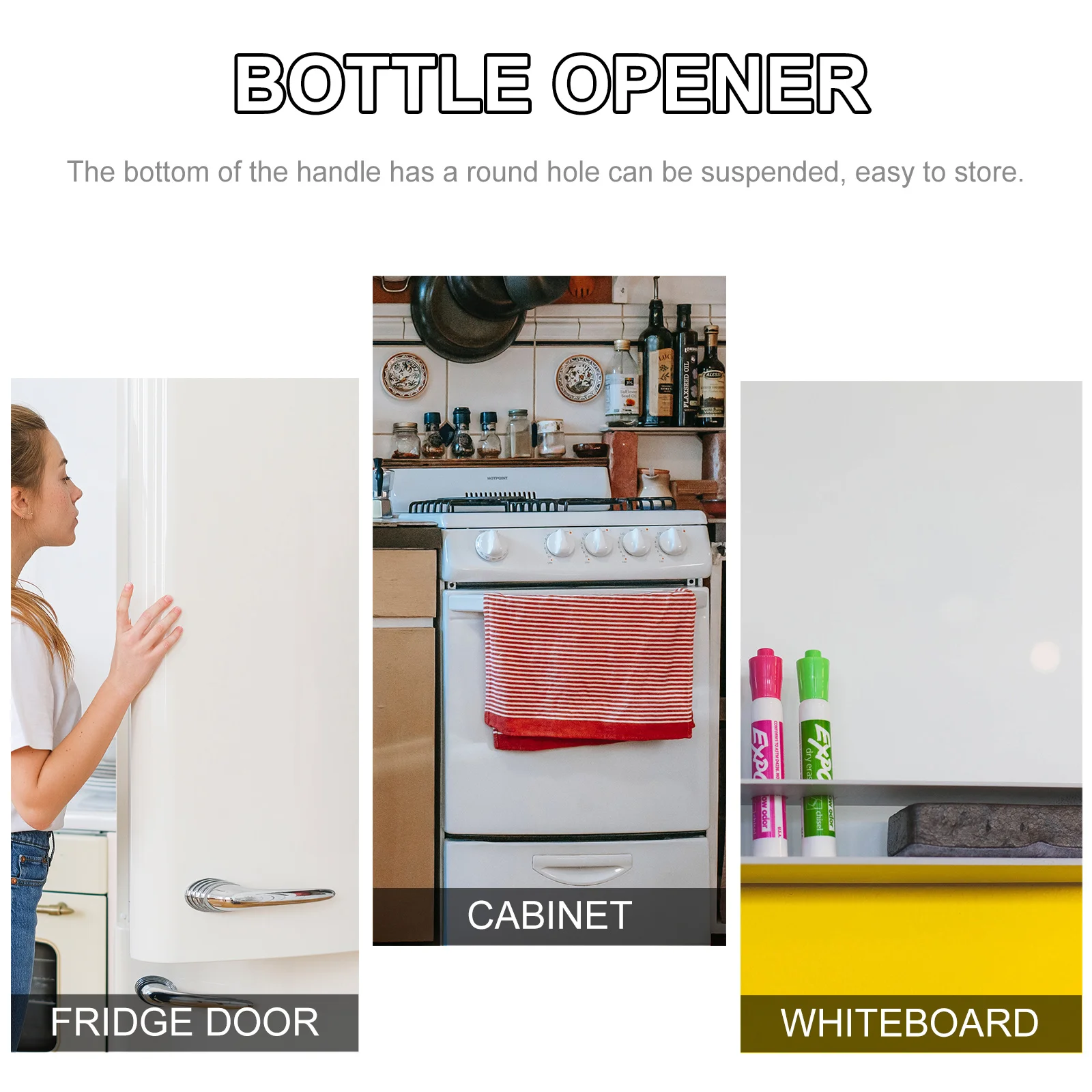 Zinc Alloy Beer Opener Simple One-handed Lifter Fridge Magnet Party Favors Gifts alloy bottle opener beer bottle opener