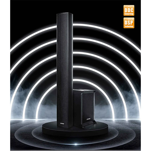 

Professional Digitally Steerable Array Loudspeaker Indoor Speaker System for Church Conference Room