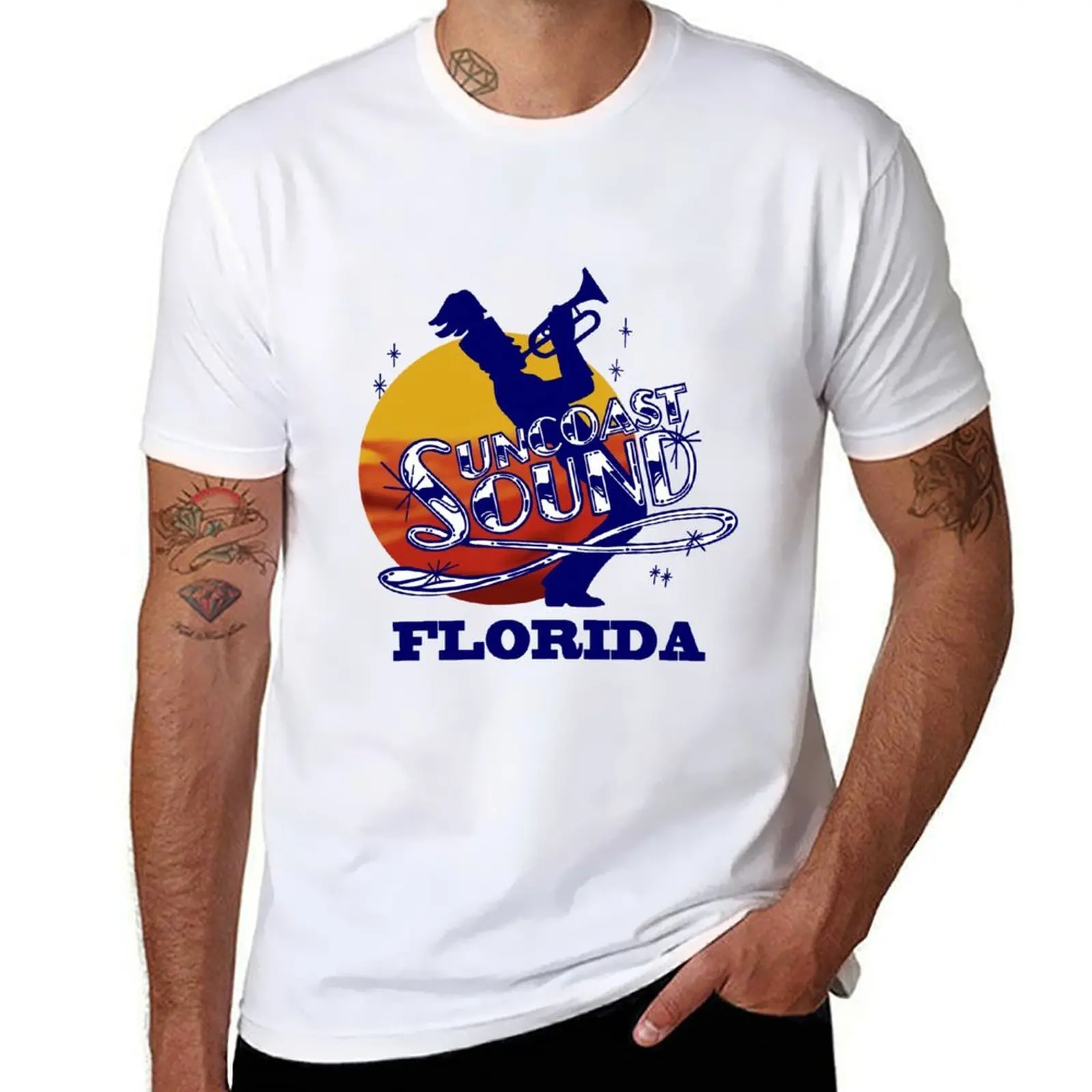 

Sunset Design T-Shirt funny t shirts man t shirt man plain T-Shirt