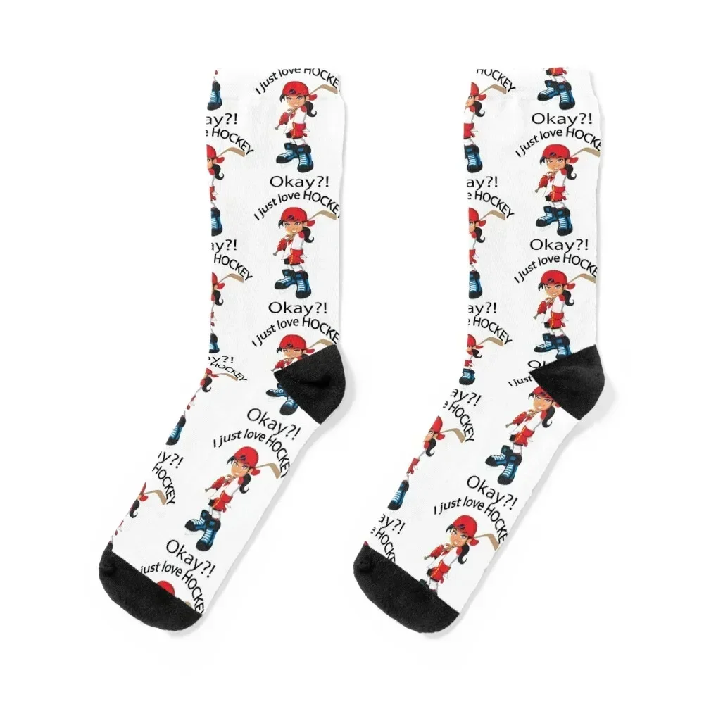 

Hockey Love Socks anti slip football Rugby Run Socks For Girls Men's