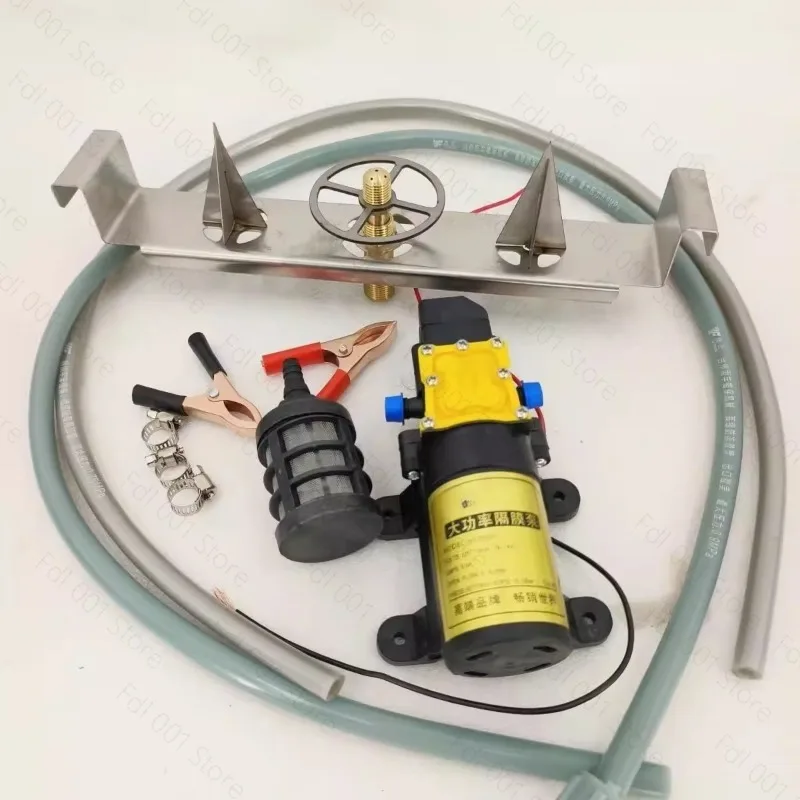 Stainless Steel Plant Pesticide Protection Bottle Opener And Washer Bottle Rinsing High Pressure Double Pump