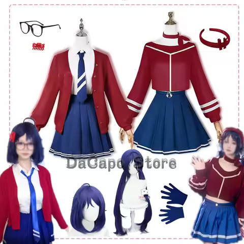 MiSide Crazy Mita Cosplay Yandere Game Cosplay Costume Wig Women Primary Mila Outfit Halloween Creepy RolePlay Clothes XS-XXXL