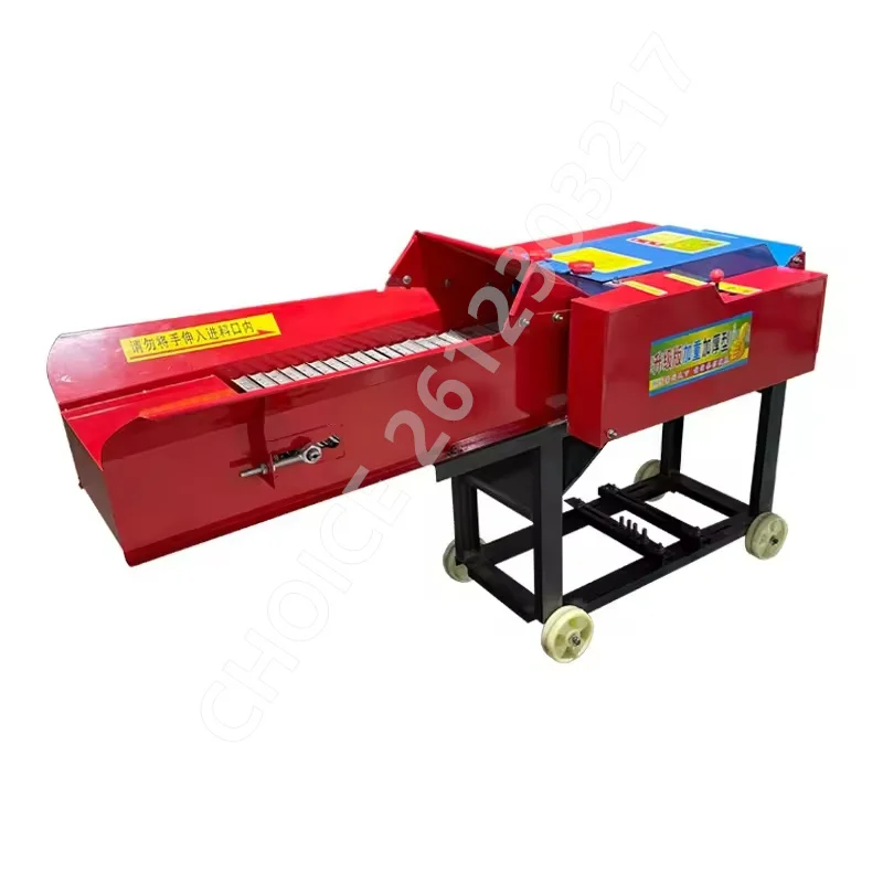 Agricultural Multi Functional Corn Wheat Straw Hay Forage Silage Chopper Chaff Cutter Machine Grass Cutting Crusher Machine