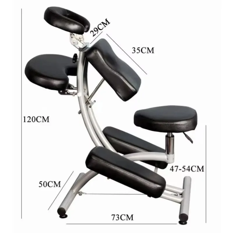 Portable Adjustable Foldable Hydraulic Beauty Salon Use Hospital Clinic Removable Tattoo Chair Massage Chair Professional