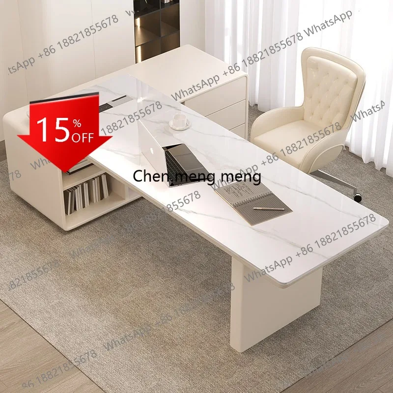 

A139 L-образный офисный стол руководителя, современный деревянный компьютерный стол для кабинета, стильная офисная мебель, компактная мебель для экономии пространства