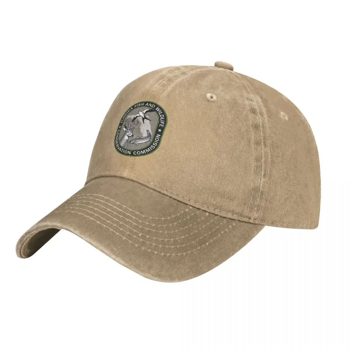 Florida Fish & Wildlife Conservation Commission Cap Cowboy Hat Hood Golf wear fur hat Hat girl Men's